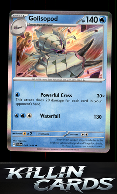 Golisopod 049/182 Pokemon Rare SV04: Paradox Rift Card NM