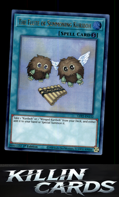1st Edition The Flute of Summoning Kuriboh GFP2-EN152 YuGiOh Ultra Rare Ghosts F