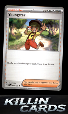 Youngster 198/198 Pokemon Uncommon SV01: Scarlet & Violet Base Set Card NM