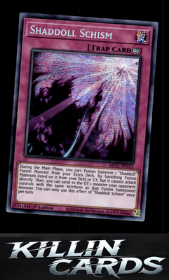 1st Edition Shaddoll Schism MP21-EN152 YuGiOh Prismatic Secret Rare 2021 Tin of