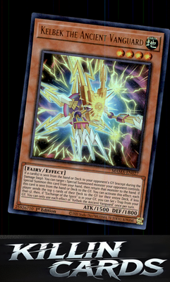 Kelbek the Ancient Vanguard MAMA-EN027 YuGiOh Ultra Rare Magnificent Mavens Card