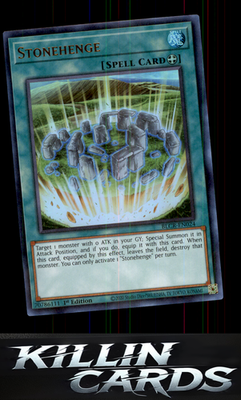 1st Edition Stonehenge BLCR-EN024 YuGiOh Ultra Rare Battles of Legend: Crystal R