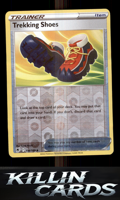 Trekking Shoes 156/189 Pokemon Uncommon SWSH10: Astral Radiance Card NM