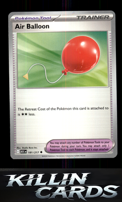 Air Balloon 181/217 Pokemon Uncommon ME: Ascended Heroes Card NM