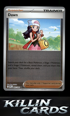Reverse Holofoil Dawn 087/094 Pokemon Uncommon ME02: Phantasmal Flames Card NM