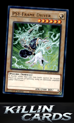 1st Edition PSY-Frame Driver MGED-EN074 YuGiOh Rare Maximum Gold: El Dorado Card