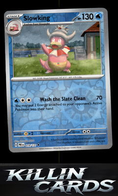 Reverse Holofoil Slowking 019/131 Pokemon Uncommon SV: Prismatic Evolutions Card