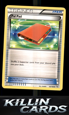Pal Pad 92/106 Pokemon Uncommon XY - Flashfire Card NM