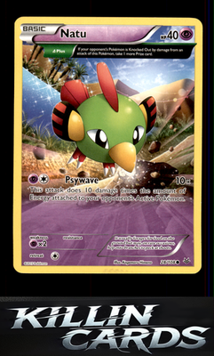 Natu (28 Delta) 28/108 Pokemon Common XY - Roaring Skies Card LP