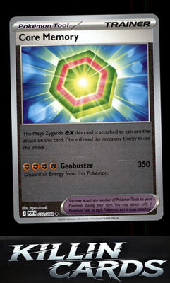 Core Memory 070/088 Pokemon Uncommon ME03: Perfect Order Card NM