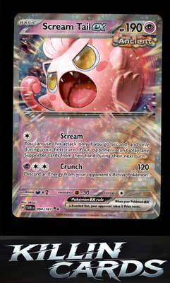Scream Tail ex - 094/167 094/167 Pokemon Double Rare SV06: Twilight Masquerade C