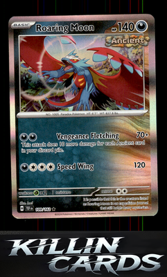 Roaring Moon 109/162 Pokemon Rare SV05: Temporal Forces Card NM