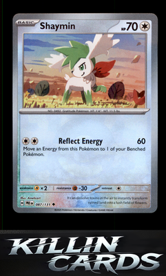 Shaymin (Poke Ball Pattern) 087/131 Pokemon Uncommon SV: Prismatic Evolutions Ca