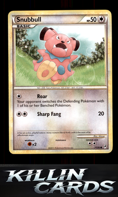 Snubbull 71/95 Pokemon Common Call of Legends Card NM