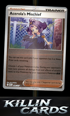 Reverse Holofoil Acerola's Mischief 180/217 Pokemon Uncommon ME: Ascended Heroes