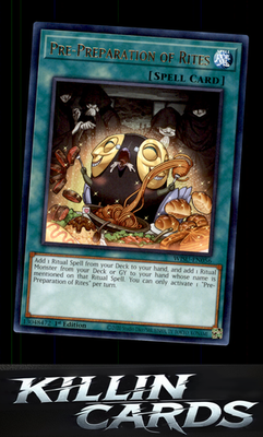 1st Edition Pre-Preparation of Rites WISU-EN056 YuGiOh Rare Wild Survivors Card