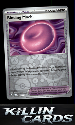 Reverse Holofoil Binding Mochi 095/131 Pokemon Uncommon SV: Prismatic Evolutions