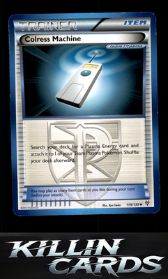 Colress Machine (Team Plasma) 119/135 Pokemon Uncommon Plasma Storm Card LP