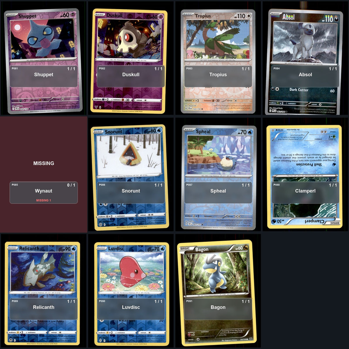 Pokemon TCG Generation 3 Pokemon Pokedex Set 132 Cards Collection