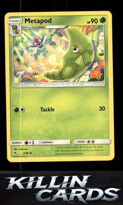 Metapod 2/68 Pokemon Uncommon Hidden Fates Card NM
