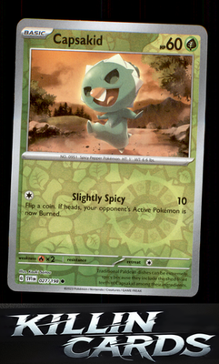 Reverse Holofoil Capsakid - 027/198 027/198 Pokemon Common SV01: Scarlet & Viole