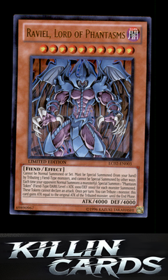 1st Edition Raviel, Lord of Phantasms LC02-EN003 YuGiOh Ultra Rare Legendary Col