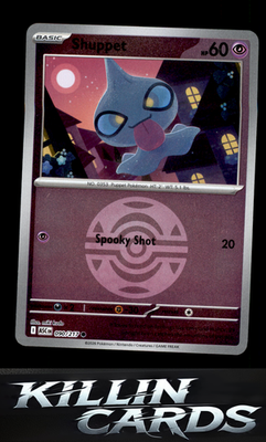 Shuppet 090/217 Pokemon Common ME: Ascended Heroes Card NM