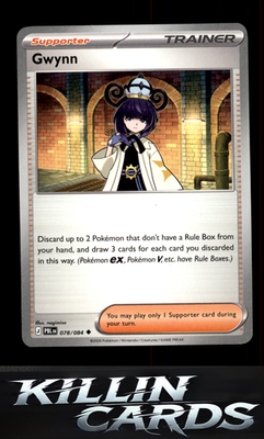 Gwynn - 078/084 078/084 Pokemon Uncommon ME05: Pitch Black Card NM