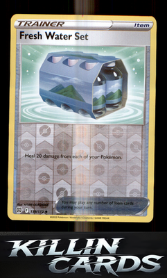 Fresh Water Set 139/172 Pokemon Uncommon SWSH09: Brilliant Stars Card NM