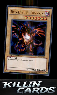 1st Edition Red-Eyes B. Dragon LC01-EN006 YuGiOh Ultra Rare Legendary Collection