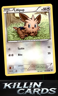 Lillipup 108/146 Pokemon Common XY Base Set Card LP