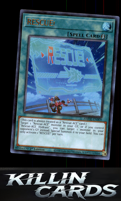 1st Edition RESCUE! AMDE-EN009 YuGiOh Ultra Rare Amazing Defenders Card NM