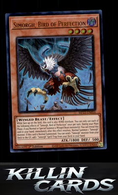 1st Edition Simorgh, Bird of Perfection MP23-EN016 YuGiOh Ultra Rare 25th Annive