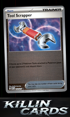 Reverse Holofoil Tool Scrapper 212/217 Pokemon Common ME: Ascended Heroes Card N