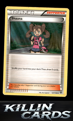 Shauna 127/146 Pokemon Uncommon XY Base Set Card LP