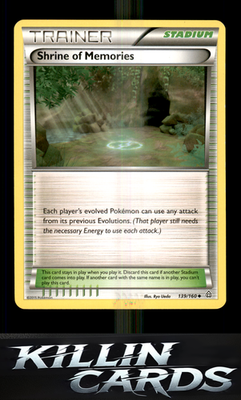 Shrine of Memories 139/160 Pokemon Uncommon XY - Primal Clash Card NM