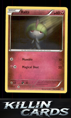 Ralts (100) 100/162 Pokemon Common XY - BREAKthrough Card NM