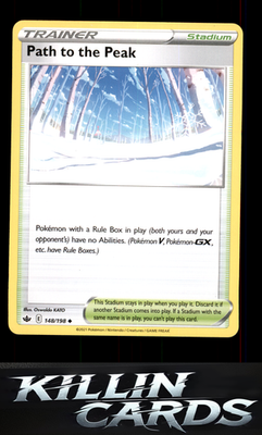 Path to the Peak 148/198 Pokemon Uncommon SWSH06: Chilling Reign Card NM