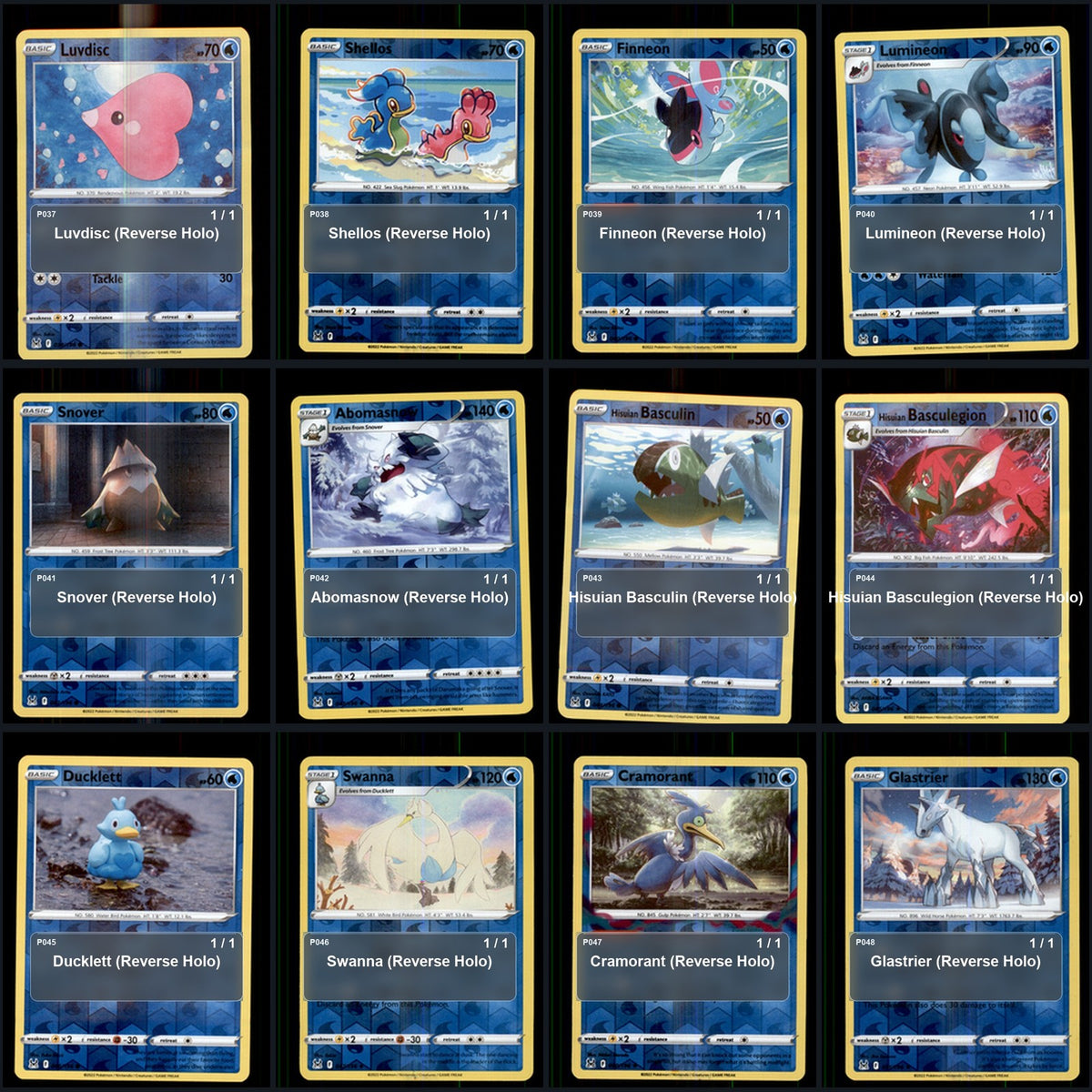 Pokemon TCG SWSH11: Lost Origin Reverse Holo Master Set 130 Reverse Holo Card