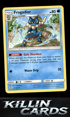 Frogadier 23/131 Pokemon Uncommon SM - Forbidden Light Card NM