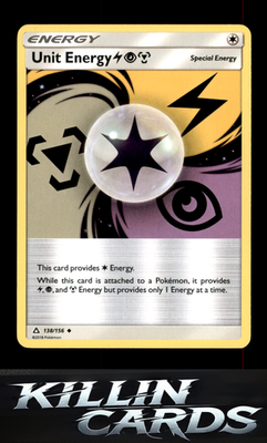 Unit Energy LPM 138/156 Pokemon Uncommon SM - Ultra Prism Card LP