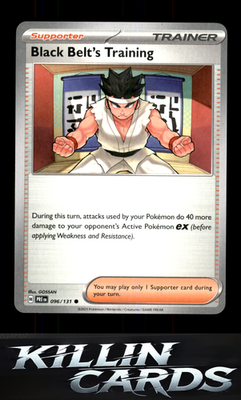 Black Belt's Training - 096/131 096/131 Pokemon Common SV: Prismatic Evolutions