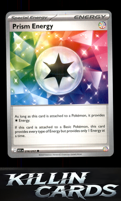 Prism Energy 216/217 Pokemon Uncommon ME: Ascended Heroes Card NM