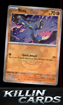 Riolu (Poke Ball Pattern) 050/131 Pokemon Common SV: Prismatic Evolutions Card N