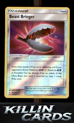 Beast Bringer 164/214 Pokemon Uncommon SM - Unbroken Bonds Card NM