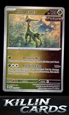 Reverse Holofoil Iron Leaves 019/167 Pokemon Rare SV06: Twilight Masquerade Card