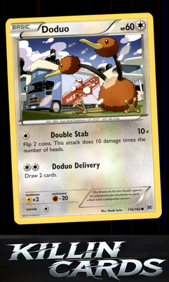 Doduo (116) 116/162 Pokemon Common XY - BREAKthrough Card NM