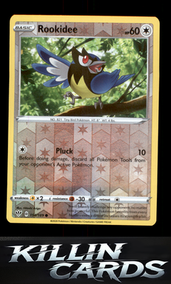 Reverse Holofoil Rookidee 154/189 Pokemon Common SWSH03: Darkness Ablaze Card NM