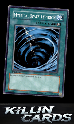 1st Edition Mystical Space Typhoon SD6-EN018 YuGiOh Common Structure Deck: Spell