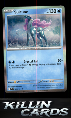 Suicune 026/094 Pokemon Rare ME02: Phantasmal Flames Card NM